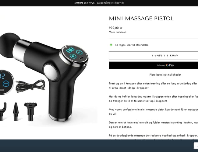 Nordic-Body fitness dropshipping virksomhed med stort potentiale! 