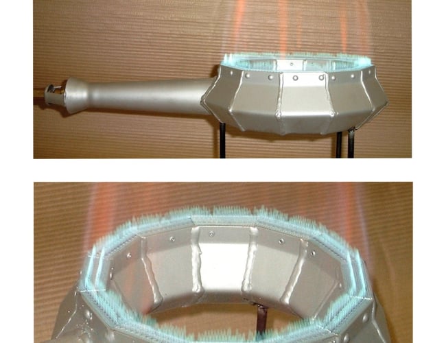 Salg af gasbrænderafdeling