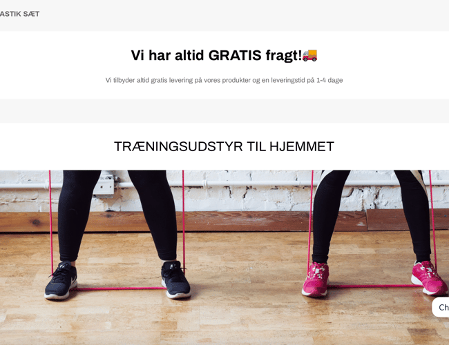 Fitudstyr.dk massere af mulighed for vækst! - omsat for 22.000 kr. på 1 måned