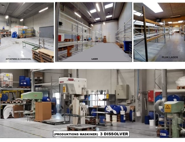 FARVEFABRIKKEN  KOLORIT  KLAR TIL NY START            