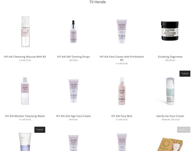 Partner med flair for marketing - Sælger skønhedsprodukter, som er certificeret af AllergyCertified