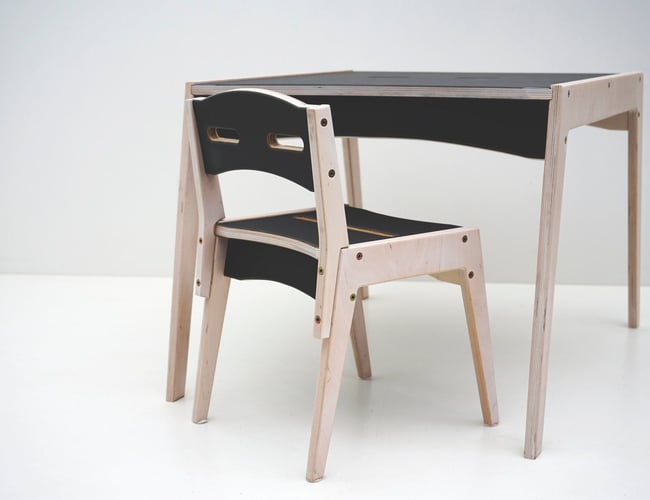 Flot interiør design til børn - 2 års udvikling og et færdigbygget koncept