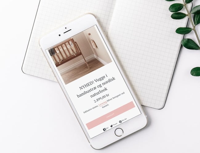 Boombaby.dk lækker nystartet Baby-/Børnewebshop sælges - Shopify 