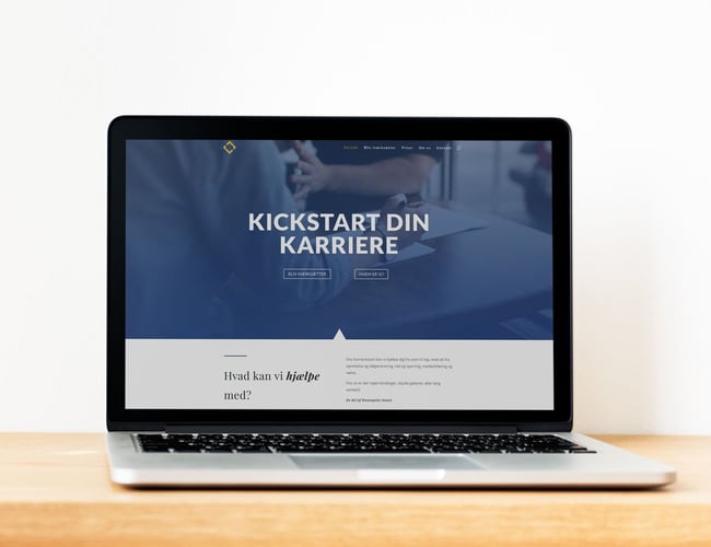 Karrierestart.dk - Website med rådgivning indenfor opstart af virksomhed stort potentiale 