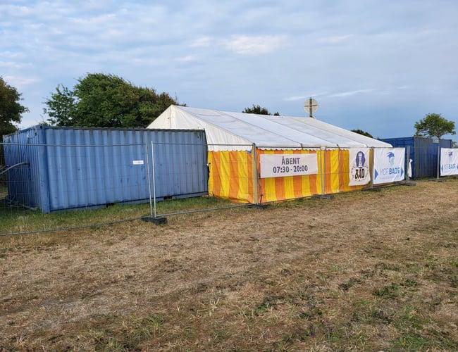 Udlejningsfirma med badefaciliteter til festivaler og mobil varmeanlæg - Søger partner - Roskilde, Smukfest, Nibe m.m.