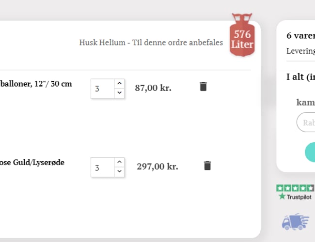 Webshop med stort vækstpotentiale