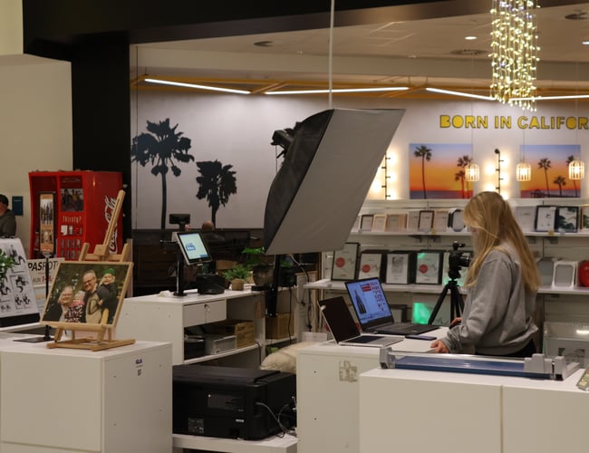 Fotostudie i Aalborg Storcenter 