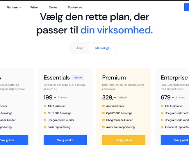 Bookt.dk: Invester i en innovativ SaaS booking platform.