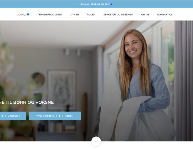 Veletableret og automatiseret webshop