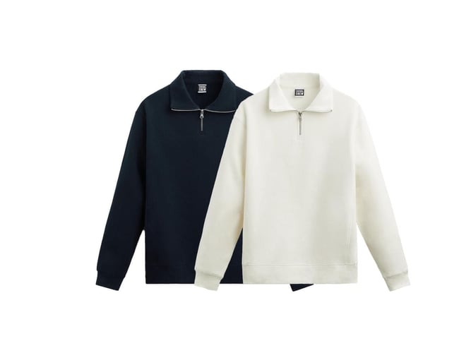 Salg af varelager med Quarter-zips