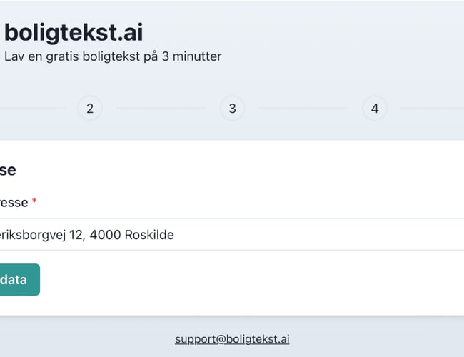 Boligtekst.ai - AI værktøj til ejendomsmæglere og tekstforfattere + templates til andre brancher