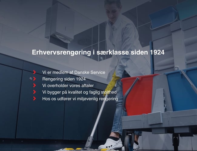 Velrenommeret rengøringsvirksomhed i Københavns Lufthavn til salg
