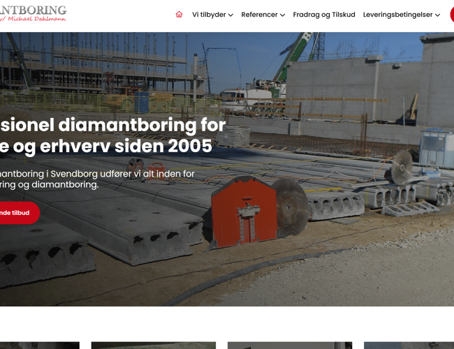 Plug-and-play Diamantboringsfirma – værktøj for 2 mio. og etableret kundebase 🔧