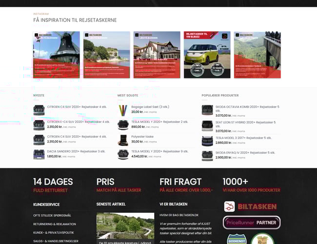 Etableret niche webshop med dropshipping aftale - pr. d. 16-05-2023) Omsætning: 102.975,00 inkl. moms.