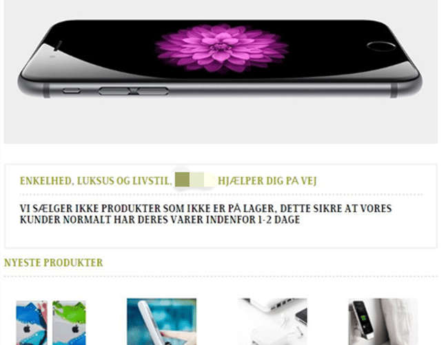 Webshop med store muligheder for den rigtige