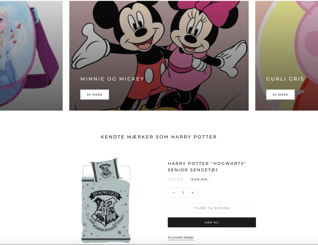  Køreklar børneshop med kvalitets Børnetøj, -sko og Legetøj, på Dropshipping aftale