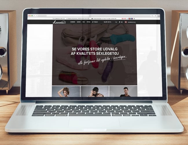 Erotisk webshop med 1878 produkter indenfor sexlegetøj og lingeri