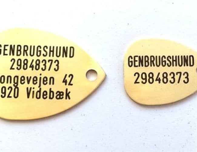 Gravering og salg af mindre skilte inkl. webshop