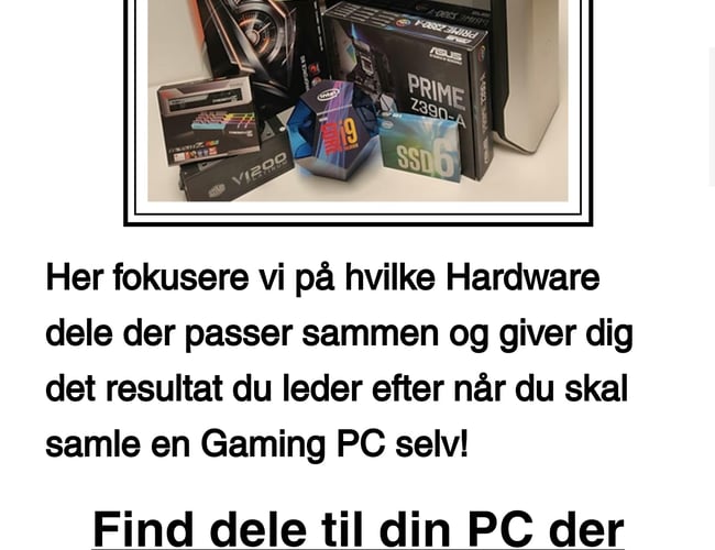 Affiliate marketing side - Techgeek.dk