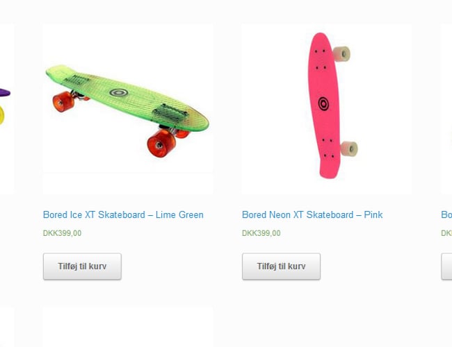 Billig webshop med flot omsætning og gode leverandører