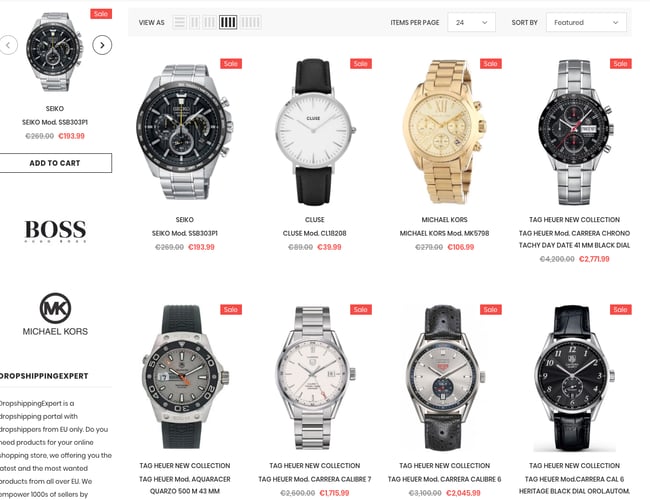 Dropshipping platform med salg af accessories til B2B eller slutbrugeren