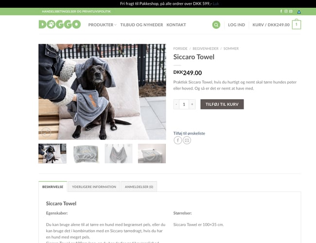 Doggo.dk - Webshop i vækst med salg af hunde udstyr og foder 