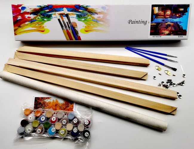 Paint by numbers webshop (Dropshipping)