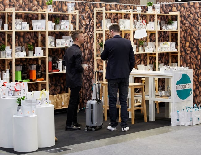 Webshop med specialiseret B2B-salg af slik og chokolade med firmalogo