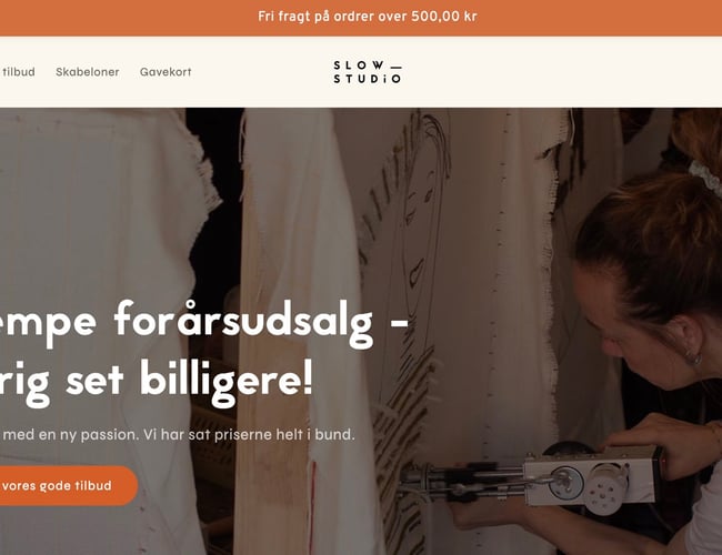 Succesfuld webshop med stort community i vækst