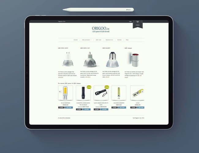 3 onlinebutikker med LED - omsat fra 50.000 kr til 300.000 kr på organiske søgeresultater. 