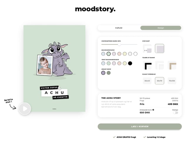 Unikt NFC plakat koncept med indbygget specialudviklet influencer platform. Der er brugt 500 (!) udviklingstimer på portalen, som er meget kompleks og 99% automatiseret. 
