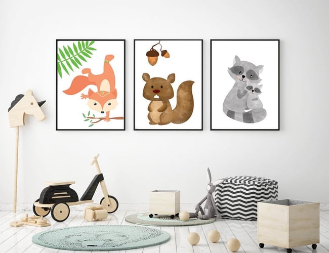 Salg af flotte børne plakatdesigns