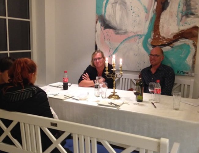 Cafe/restaurant god beliggenhed på strøget i Skagen