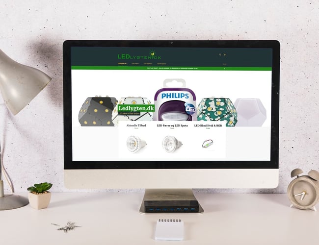 LEDlygten.dk - 100% dropshipping med favorabel leverandøraftale