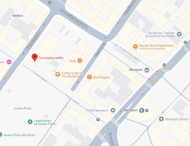 TO RESTAURANTER VED NØRREPORT