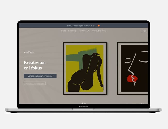 YourPoster - Køreklar plakat-webshop 