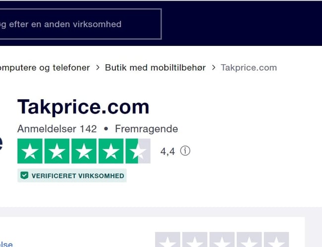 Fantastisk webshop til salg - over 2000 kunde med 4.4 Trustpilot og Pricerunner købesgaranti