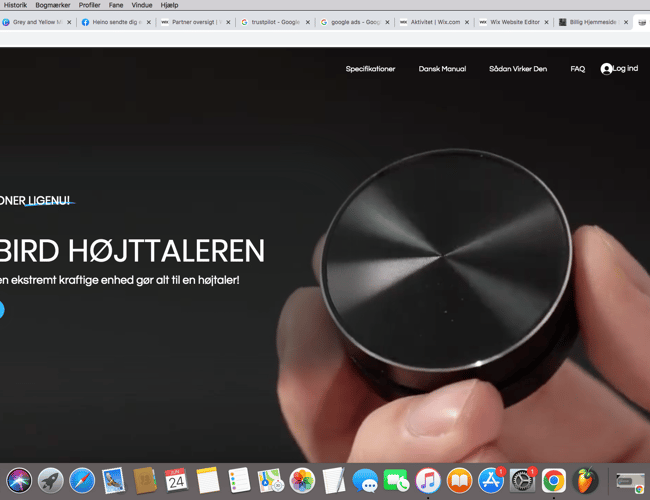 Klar til brug Dropshipping webshop