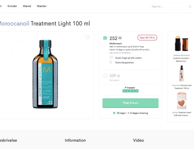 Cosmes.dk - Fordelsklub indenfor skønhedsprodukter