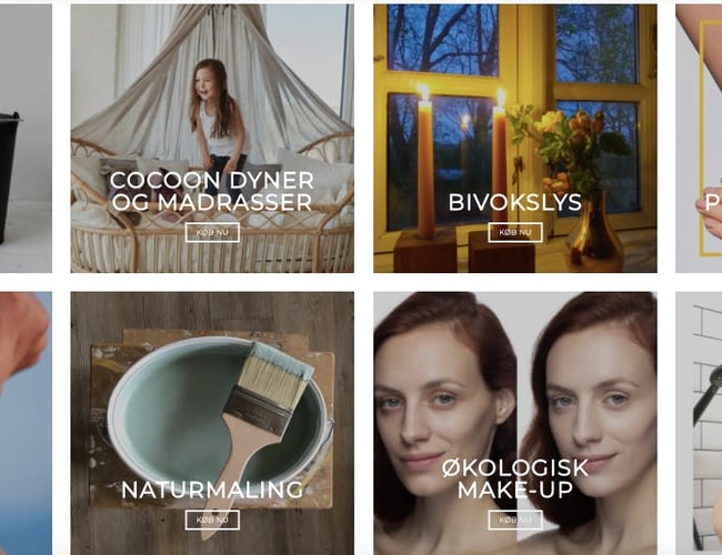 Populær bæredygtig webshop med klimavenlige produkter - Omsætning 2021: 735.000 kr. - 5 stjernet trustpilot med 1.034  anmeldelser