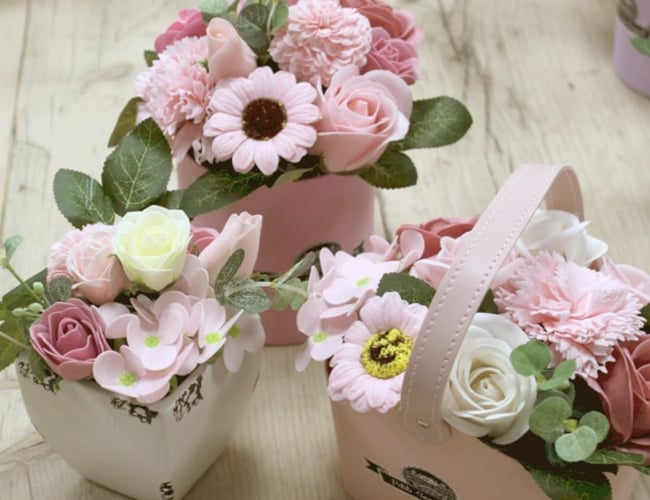 Webshop Soapflow - Sælger sæber formet som blomster 