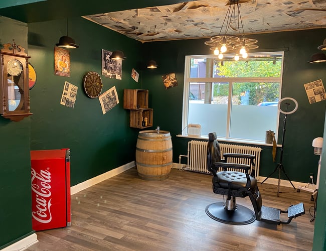 Barbershop i Kolding  - Månedlig omsætning 70-80.000 kr. 