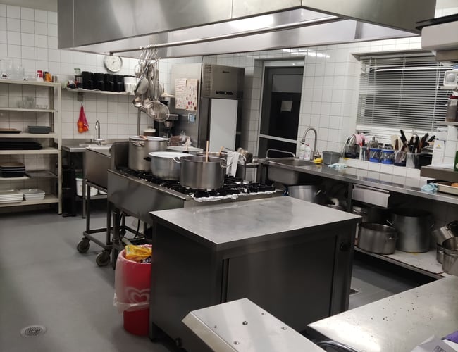 Catering virksomhed med selskabslokale i Vejle