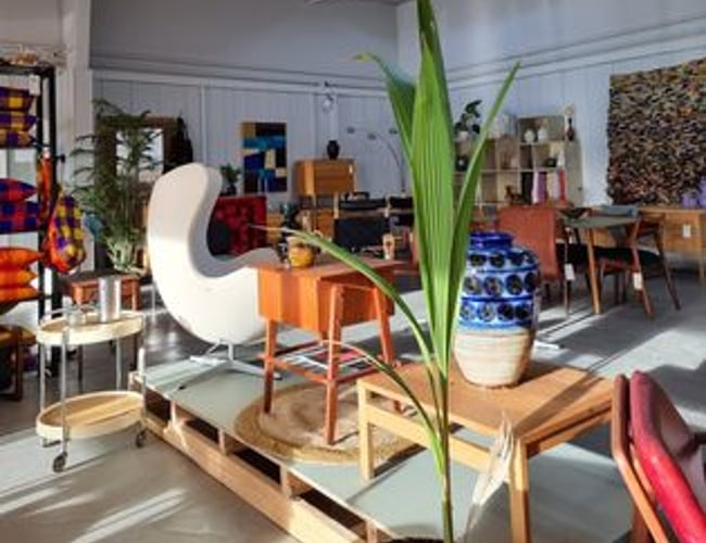 Bliv ejer af en eftertragtet Retro & Design møbelforretning med stor eksport