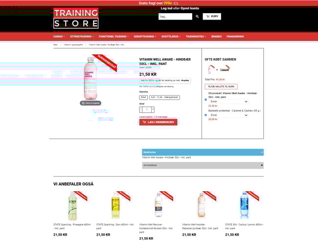 Køreklar fitness og livsstilsbutik sælges! - Med en omsætning på 275.000 kr. (på blot 6 måneder) 