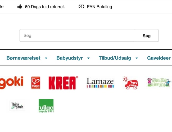 2 x Webshop med salg af legetøj og babyudstyr. Sælges til under lagerværdien