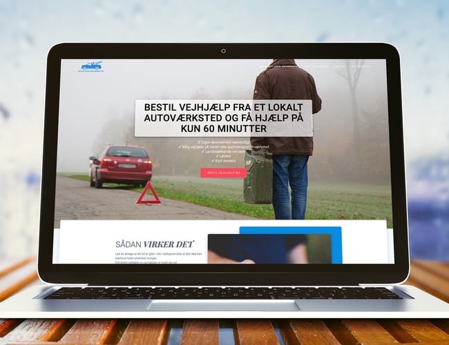 Vejhjælpudenabonnement.dk - Vejhjælpsportal med et testet koncept 