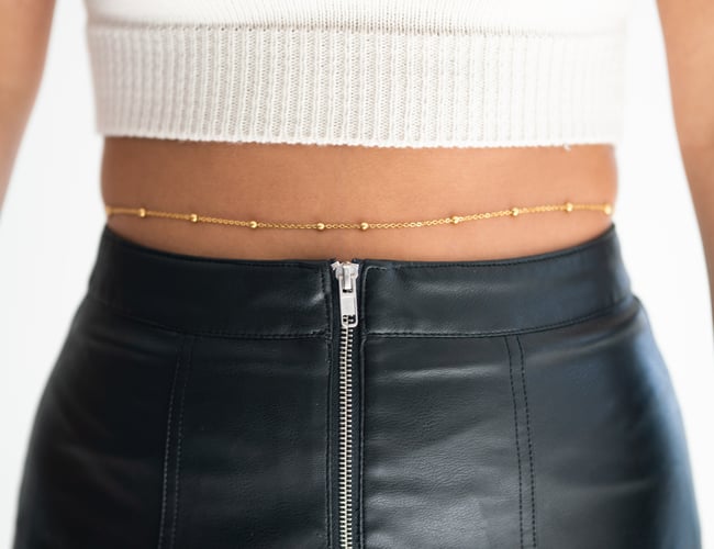 Salg a webshop kategori smykker/bodychains