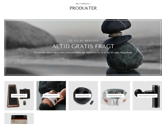 Køreklar niche sports/Wellness Shopify shop med customized tema og gode leverandør aftaler - 100% konverteringsoptimeret. 