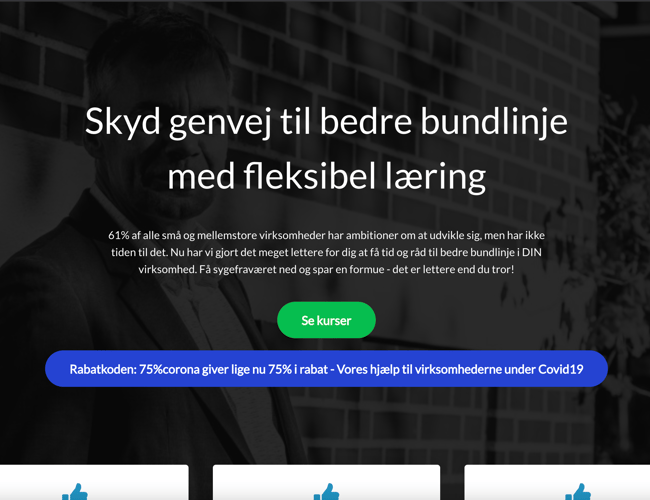 Partner søges til seriøs e-læringsplatform